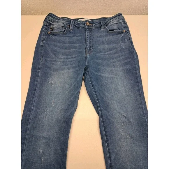 Kancan By Maurice's Frayed Jeans 9 - Picture 3 of 6